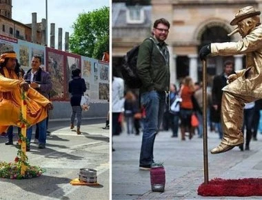 Μάγοι αψηφούν την βαρύτητα - Η αλήθεια όμως κρύβεται ακριβώς από κάτω τους (φωτό, βίντεο)